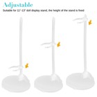 Doll Stand Display Holder For Doll Transparent
