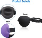 Rikeyo 6pcs Eye Patch  Adjustable Soft Eye Patches For Adults And Kids medical E