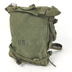 Vtg Us Military Issue M-1945 Olive Drab Canvas Combat Field Pack Backpack