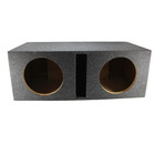 Dual 12  Vented Carpeted Subwoofer Box Made W  Heavy-duty Mdf Construction