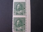 Canada Stamp Pair Imperf  Between Scott  128 Unused free International Shipping 