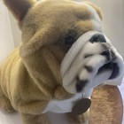 Dakin Clasique Bulldog Plush Toy 12    High Vintage 1988