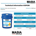 Kopgri-05 Masia Compressors Synthetic Lubricant  Premium Pag Base  5 Gallon Pail
