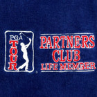 Vintage Golf Towel Pga Tour Partners Club Lifetime Member