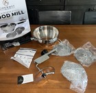 Gourmet Artiste Stainless Steel Food Mill   3 Discs Dishwasher Safe