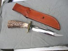 Vintage Knife Blackjack Classic Blades Model 1-7 Effingham Ill  Usa Carbon Steel