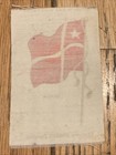 1900   s Vintage Egyptienne Straights  Cigarettes Tobacco Silk Flag Samoa