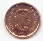 Canada 2012 Magnetic Penny Canadian 1 Cent Maple Leaf 1c Exact Coin  