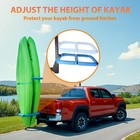 Rv Kayak Rack For Camper  Vertical Kayak Hitch Rack Carrier Fits Up To 12  Ka   