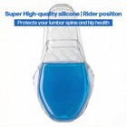 Gel Step Up Seat W  White Stitch For Harley Road King   Street Glide 1997-2007