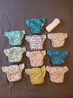 Bambino Mio Clean Reusable Cloth Diapers    Lot Of 10