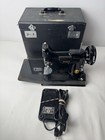 Singer Featherweight 221-1 Scroll Face 1947 Sewing Machine W  Case Pedal Tested