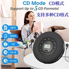 Portable Bluetooth Cd Player    dual Speaker Stereo  Walkman aux headphone Jack