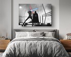 Galaxy Wars Luke And Vader Fight Scene Canvas Classic Wall Design Art