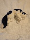 Vintage 1988 Avanti Applause Realistic Lying Cat Plush 22in Long Jockline Italy