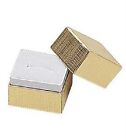 Jewelry Ring Boxes 100 Gold Foil Retail Gift Merchandise 1     X 1       X 1     Lid