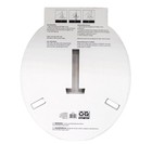 Mainstays Molded Wood Toilet Seat White Single Seat