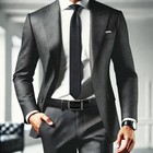 Mens Leather Dress Belt Ratchet Sliding Adjustable Comfort Click Dress Buckle