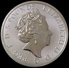 2021 Silver Great Britain 2oz Queen s Beast White Greyhound Of Richmond Coin