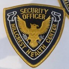 Lot Of 2 Hillcrest Health Center Oklahoma Security Guard Uniform Badges