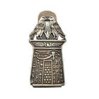 Pure Silver Egyptian Money Clip Antique Hieroglyphs Winged Sun Horus 25 66 Grams