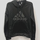 Adidas Team Issue Logo Hoodie Kangaroo Pocket Women s Blue Or Black