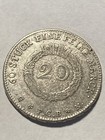 1776 Colonial America   s Germany Frankfurt  Norman Conventionis Silver 20 Kreuzer