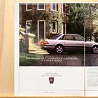 1990 Sterling 827si Silver Sedan 2 Page Vintage Print Ad English Auto Advert Art
