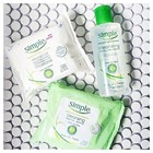 Simple Kind To Skin Facial Wipes  Cleansing 25 Ct  Twin Pack
