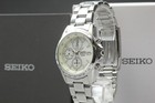 Full Set    Mint     Seiko Chronograph 7t92-0dw0 White Dial Men s Watch 100m Japan