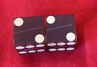Vintage Dice From Las Vegas Casino 4 Queens With Gold Embossed Four Queens Logo