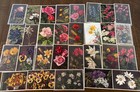 Lot Of 30 Flowers-stehli  Gyger mainzer swiss Floral greetings Postcards  s868
