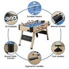54    Full Size Foosball Table Soccer Table For Kids Adults Indoor Game Room Sport