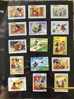 Vintage Disney Stamp Collection 1980s 100  Stamps Mickey Donald Pooh   Sheet