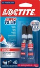 Loctite Super Glue Liquid  Clear  0 07 Fl Oz Tube  2 Pack -superglue For Plastic