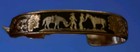 Motana Silversmiths Horses   Riders  37mm Bracelet