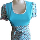 True Vintage Dress 6 1970 s Jc Penney Floral Maxi Peasant Boho Dress Puff Sleeve