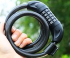 5-digit Combination Password Bike Lock Cable Chain Lock With Bracket 40  Cable