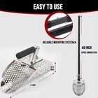 Sand Scoop For Metal Detecting  Metal Detector Scoop With Long Fiberglass Handle