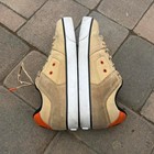 Vintage Dc Shoes Tan   Orange Skate Shoes Men s Size 8 2000s Y2k Grunge