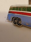 Vintage Metal Greyhound Bus Driver Advertising Keychain Transportation Retro 2 