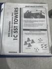 Yakima 1c Sst Towers 4ea Towers   Locks  w key   Y13 Clips  Instructions