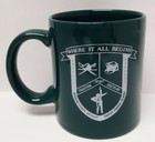 Vintage Military 2nd Battalion Marine Corps Recruit Depot Parris Island Mug F25