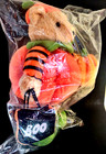 Avon Bear Plush Stuffed Toy Animal 13  Halloween Pumpkin Boo Jack-o-lantern Nip