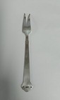  830s Norway Silver Lemon Olive Pickle Fork 4 3 4