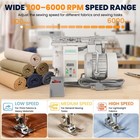 Highpower 1000w Industrial Sewing Machine Servo Motor With Controller   Foot Sw
