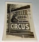 Rare Vintage American Biller Bros Wild Animals Circus Hippo Snapshot Photo  1950