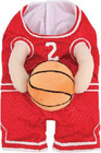 Funny Basketball Dog Costume With Ball  Adjustable Halloween Pet Costume For Sma
