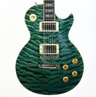 2004 Gibson Custom Shop Les Paul Elegant Insane Quilt Top  Peacock Green