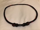  lot Of 2  Phiten X30 Titanium Necklace Black   Red 22 - New